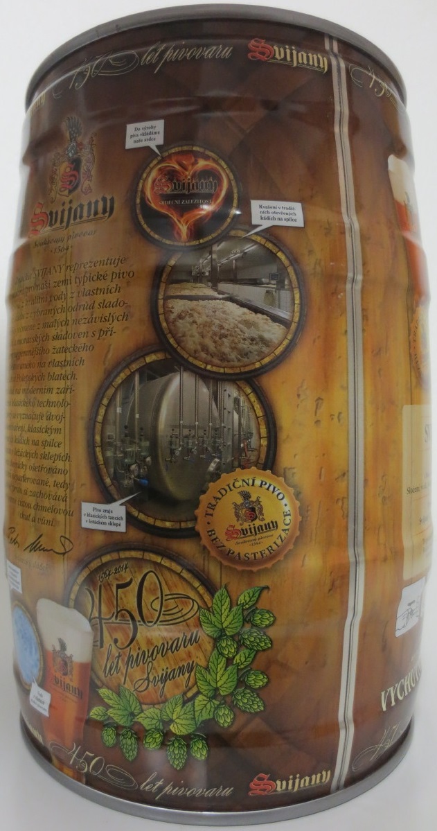 Svijany SVIJANSKÝ MÁZ Pivo světlý ležák 11% (5L) č.1