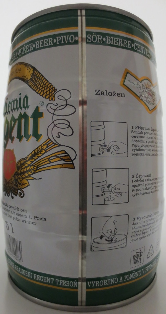 Bohemia regent (5L) Nr.1 
