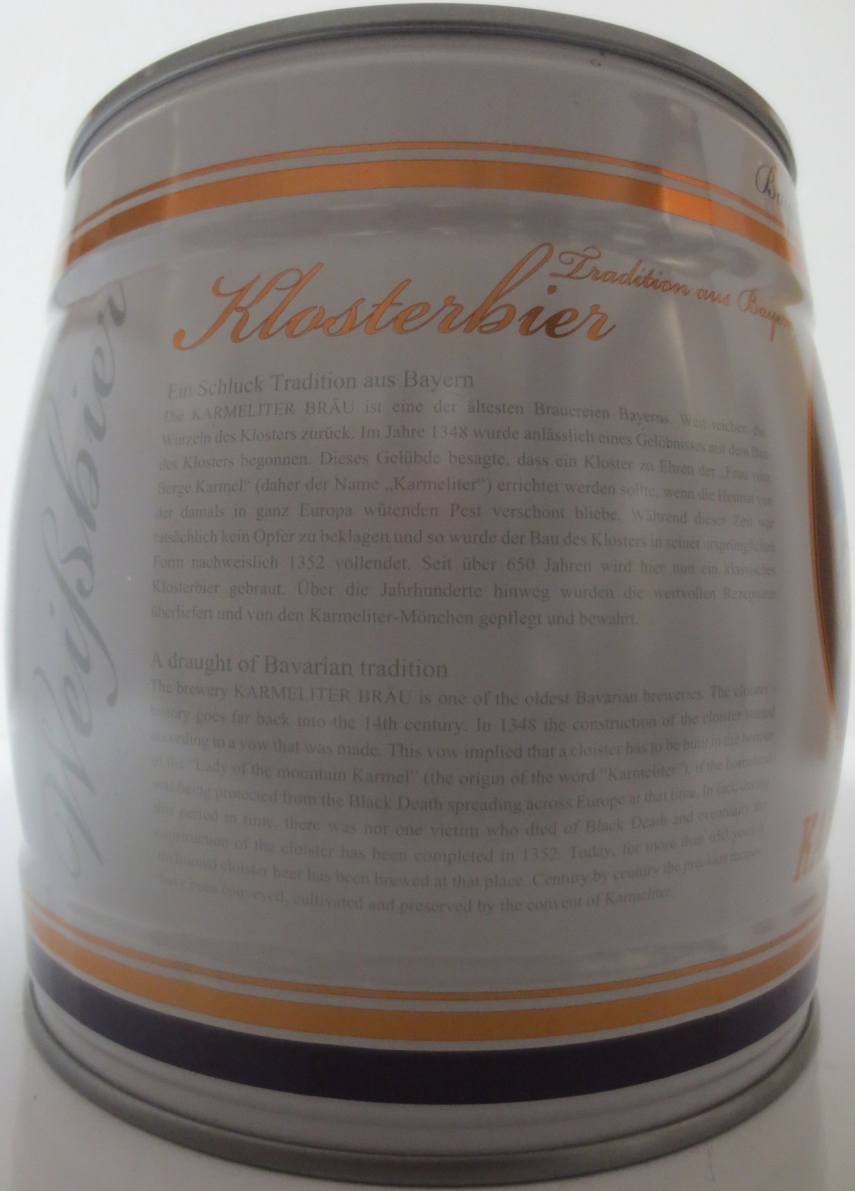 KARMELITER Weißbier Bayrisches Weißbier (3,1L) Nr.1