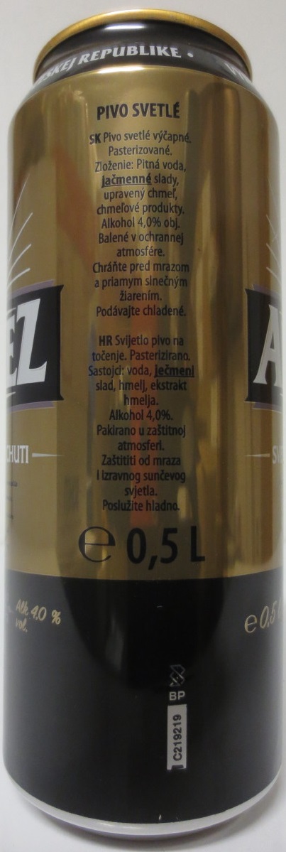 ARTEZ SVETLE A PLNE CHUTI (50cl) (B/O)