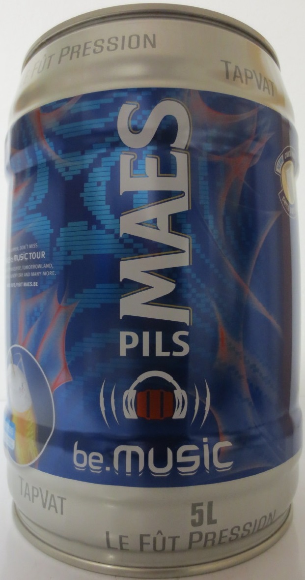 MAES PILS be.MUSIC (5L) Nr.1 