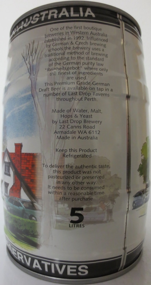 LAST DROP BREWERY PARTY KEG (5L) Nr.1 