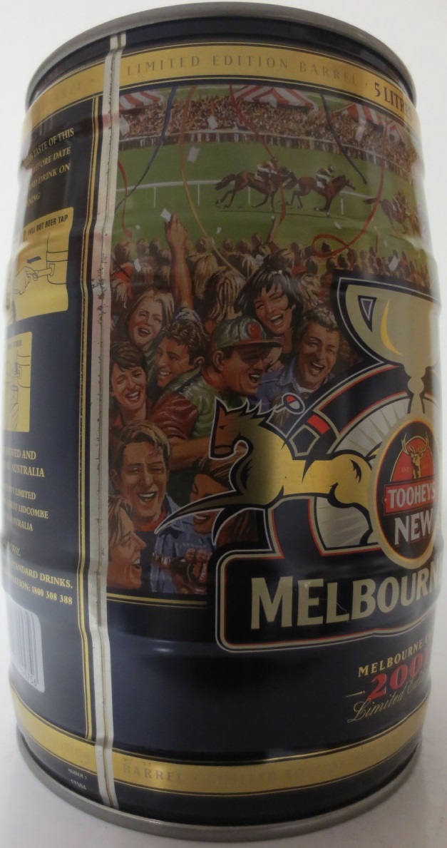 TOOHEYS NEW MELBOURNE CUP 2001 (5L) Nr.1 