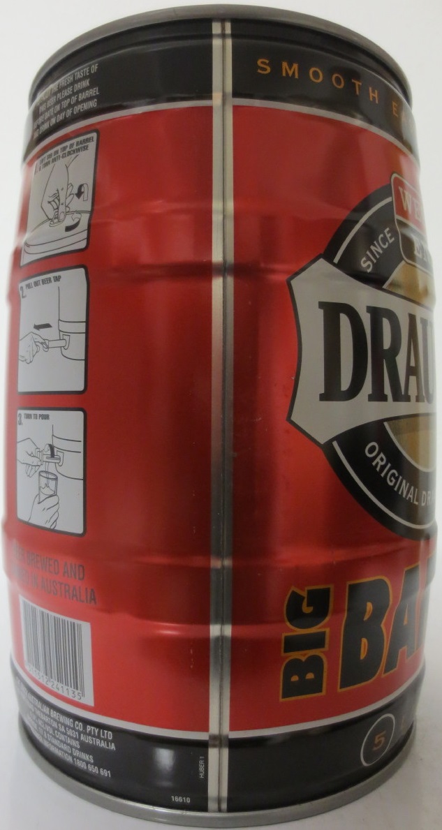 WEST END DRAUGHT THE BARREL (5L) Nr.1 