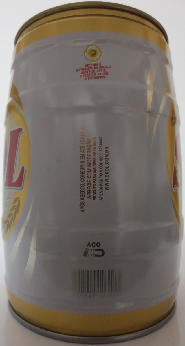 SKOL CERVEJA PILSEN (5L) Nr.2 