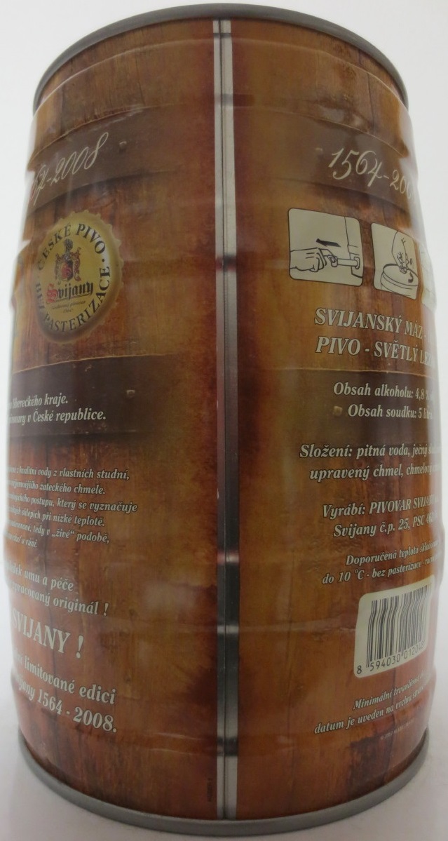 Svijany SVIJANSKÝ MÁZ 1564-2008 444 let Tradice