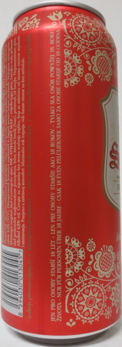Svijany SVIJANSKÝ MÁZ Veselé Velikonoce (50cl) (B/O) červené