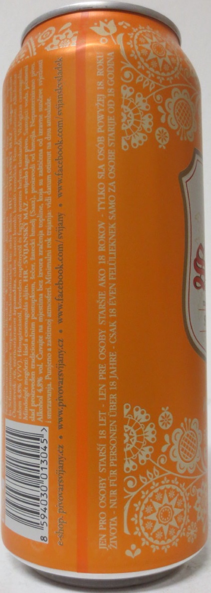 Svijany SVIJANSKÝ MÁZ Veselé Velikonoce (50cl) (B/O) žluté