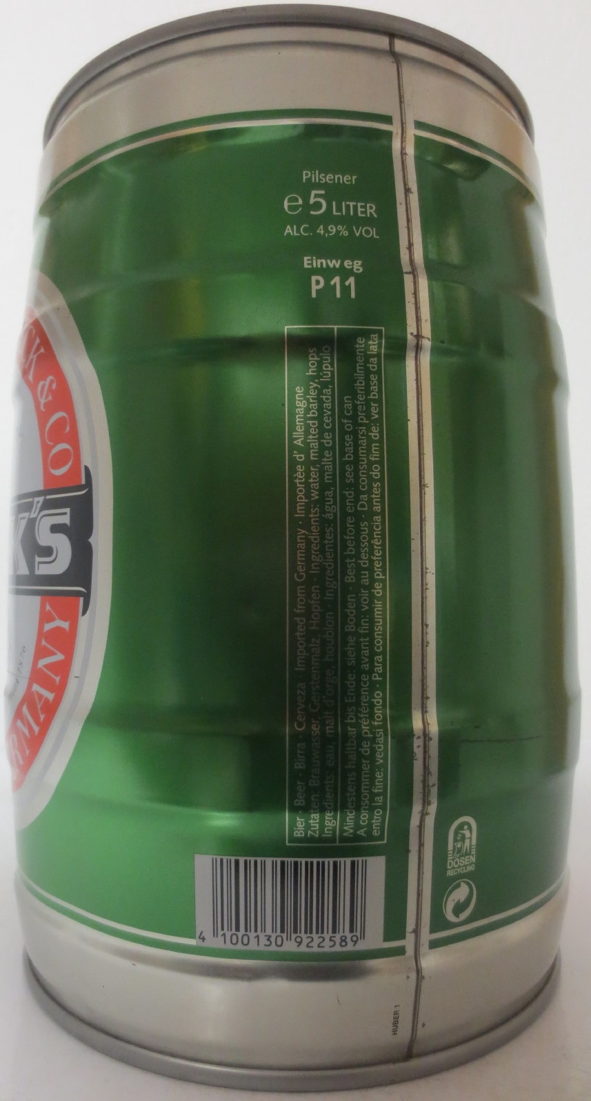 BECK´S (5L) Nr.1