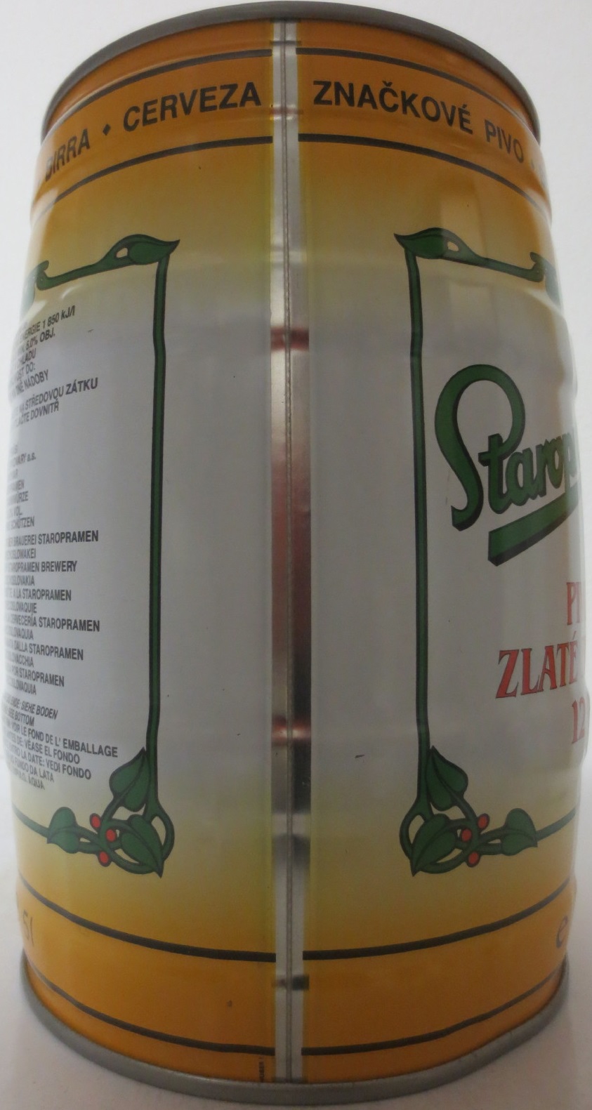 Staropramen PIVO ZLATÉ PRAHY 12% (ČSSR)