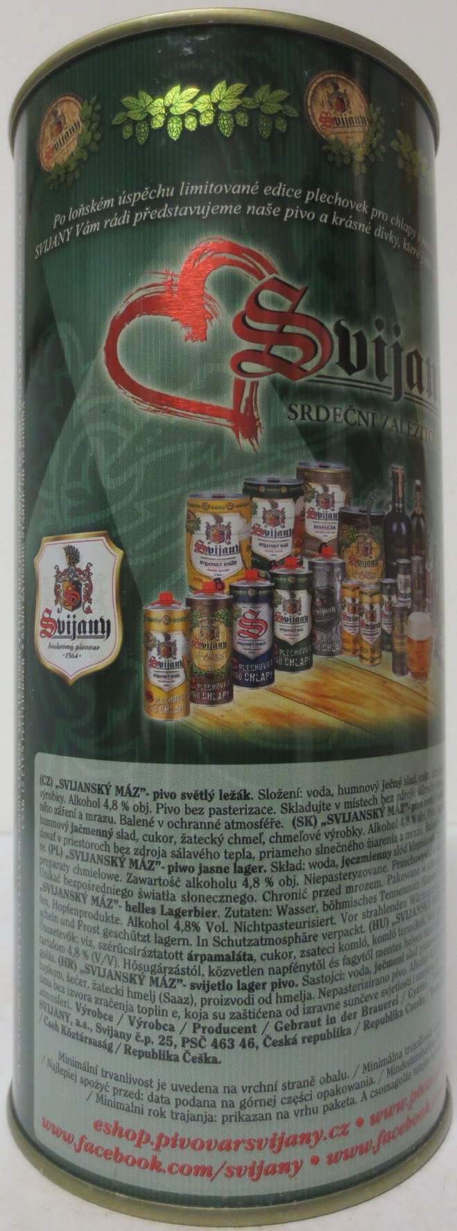 Svijany SVIJANSKÝ MÁZ dívky z kalendáře /No. 13/2019 (200cl)