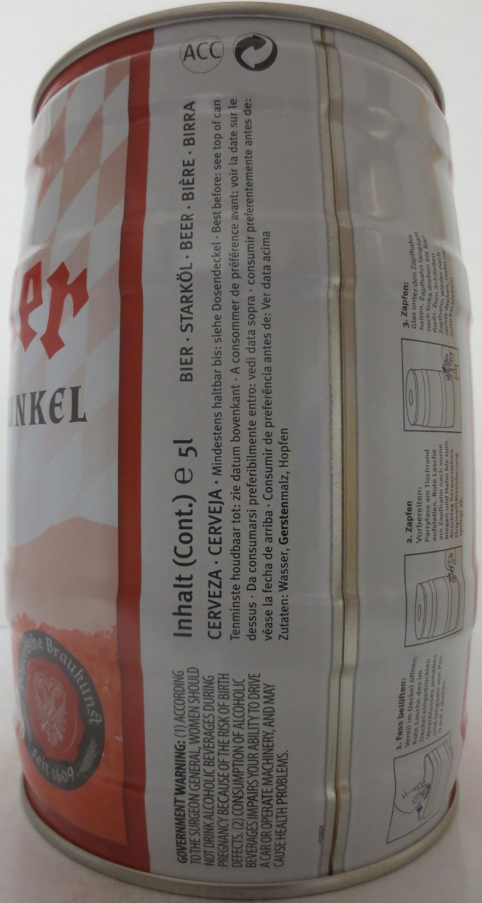 Ettaler KLOSTER-DUNKEL (5L) Nr.1