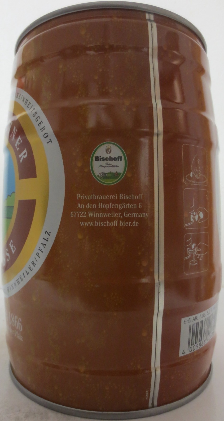 Bischoff FALKENSTEINER UR-WEISSE (5L) Nr.1