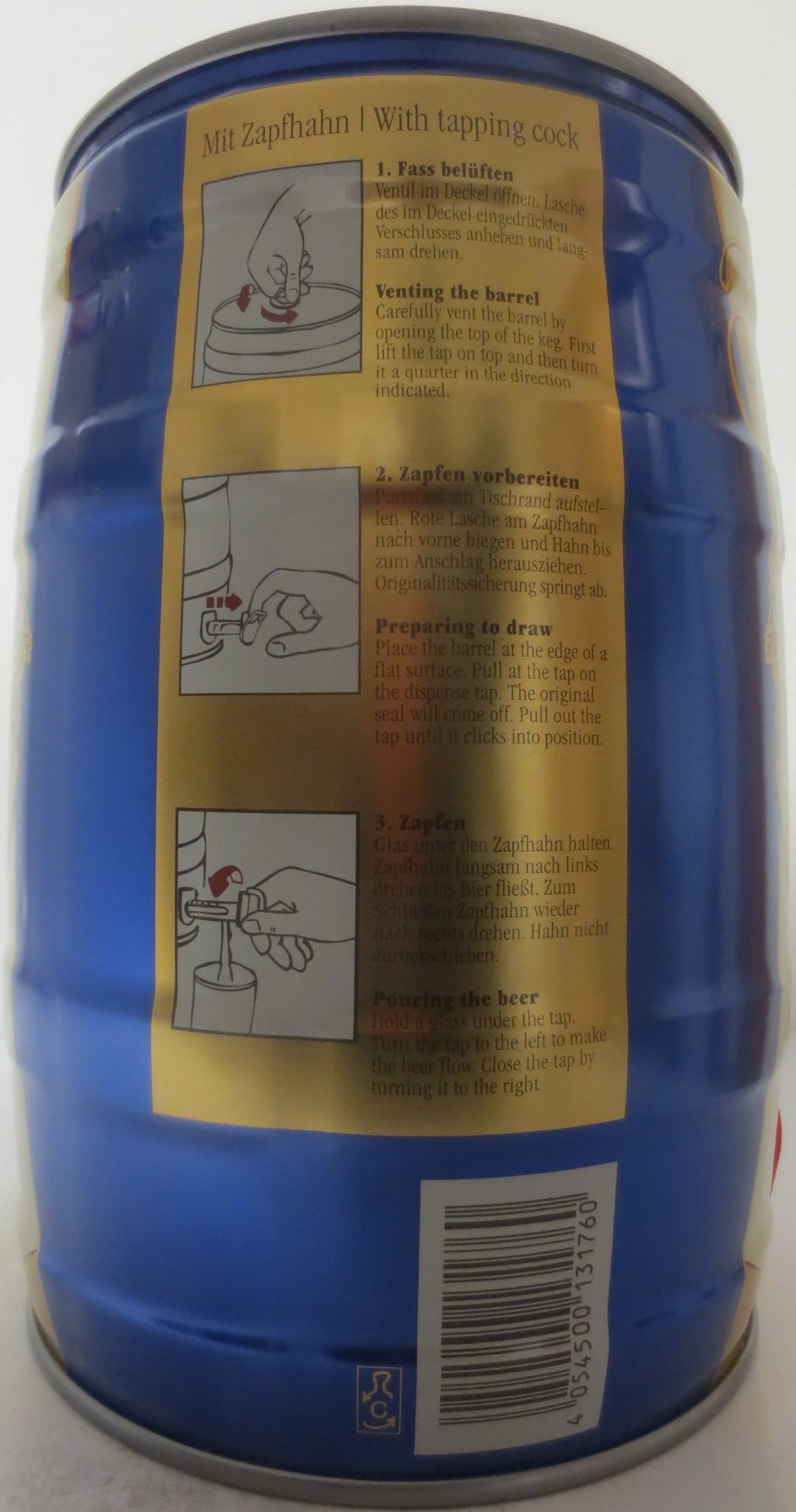 Zähringer GERMAN PREMIUM Hefeweizen (5L) Nr.1