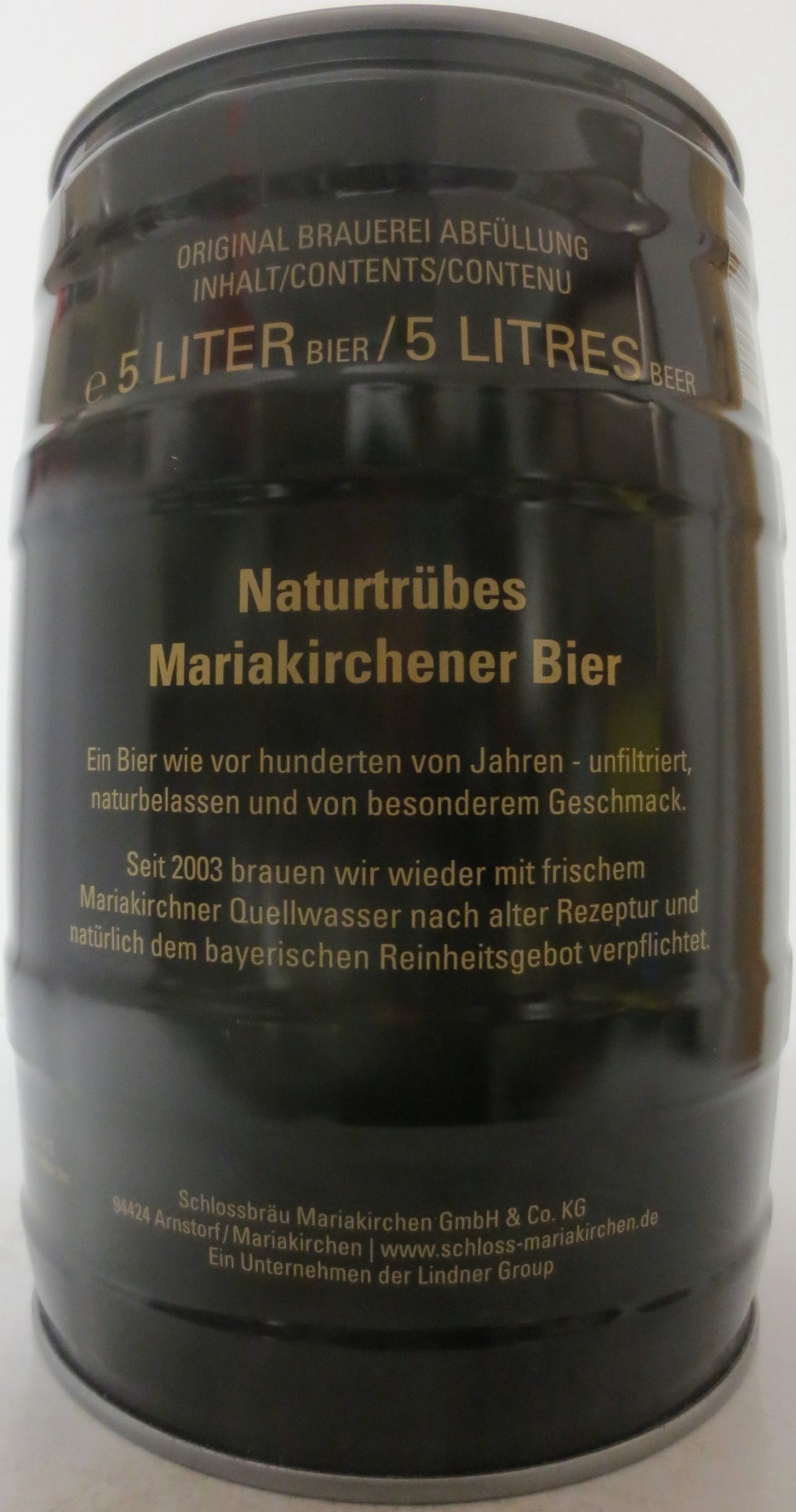 SCHLOSS - BRÄU MARIAKIRCHEN (5L) Nr.1 