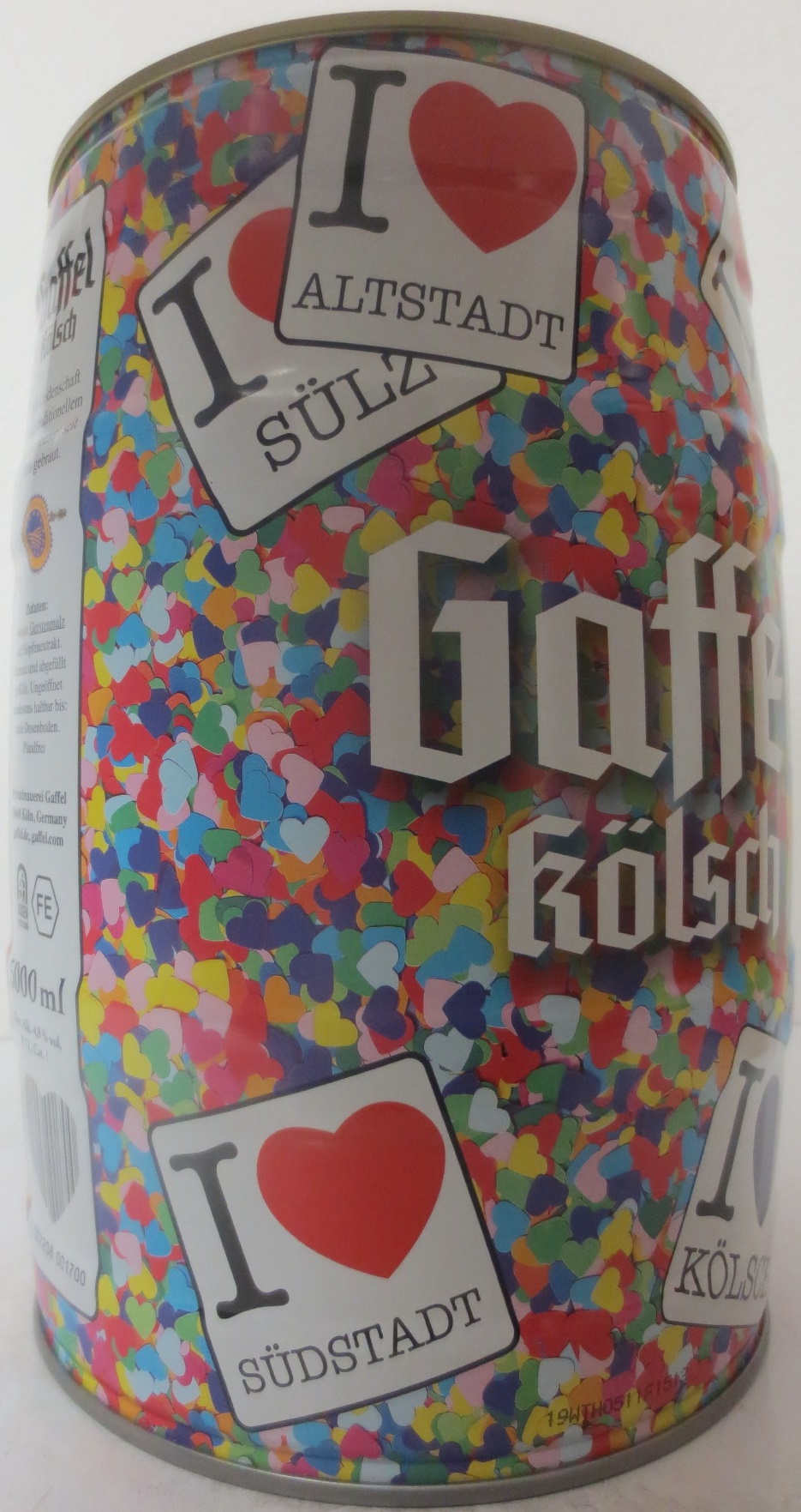 Gaffel kölsch heart (5L) Nr.1