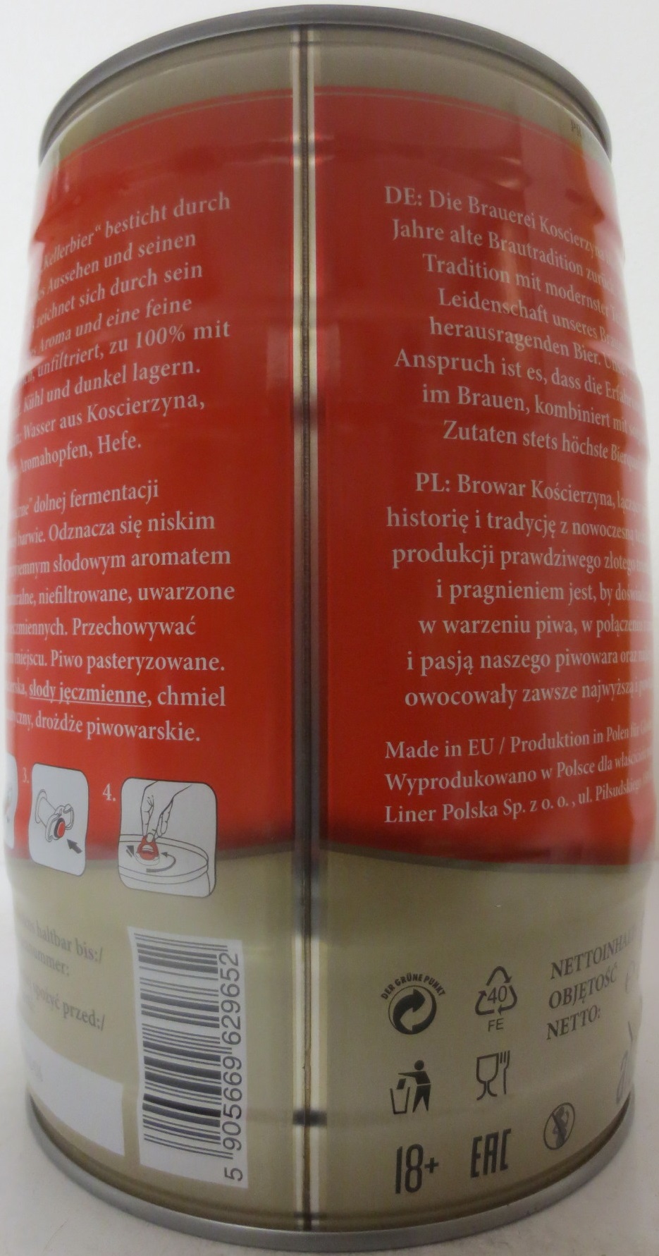 glosbe bier LAGER (5L) Nr.1 