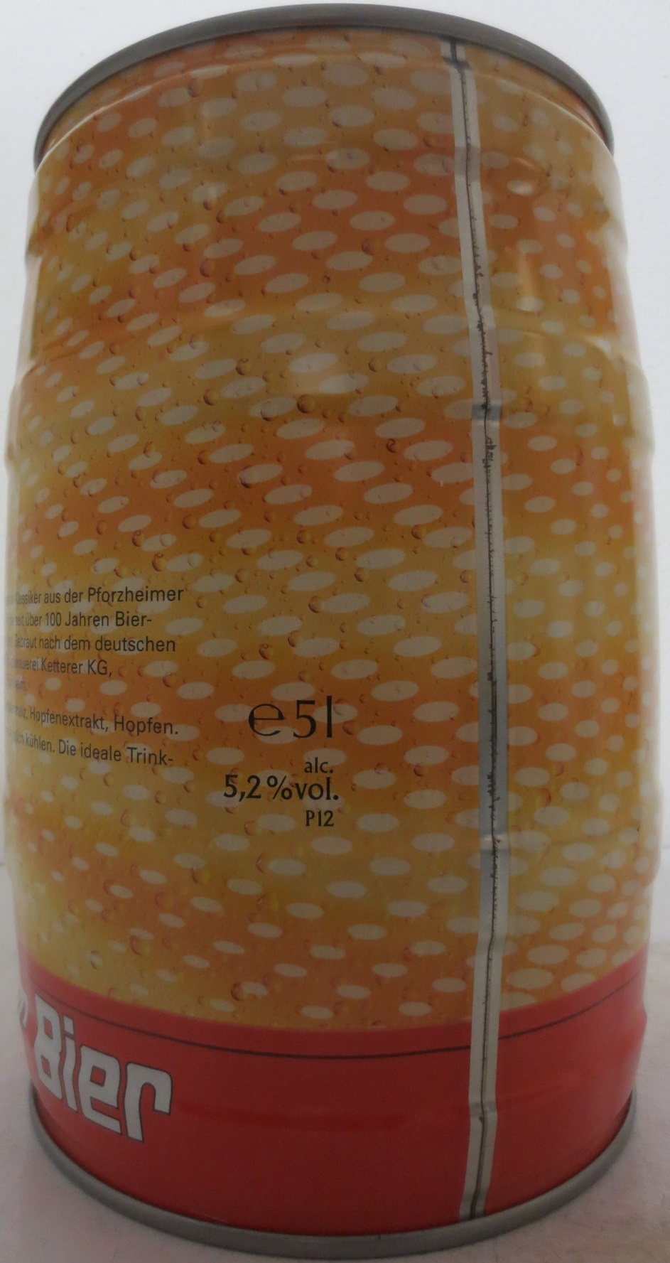 Ketterer Gold Privat Export Bier (5L) Nr.1 