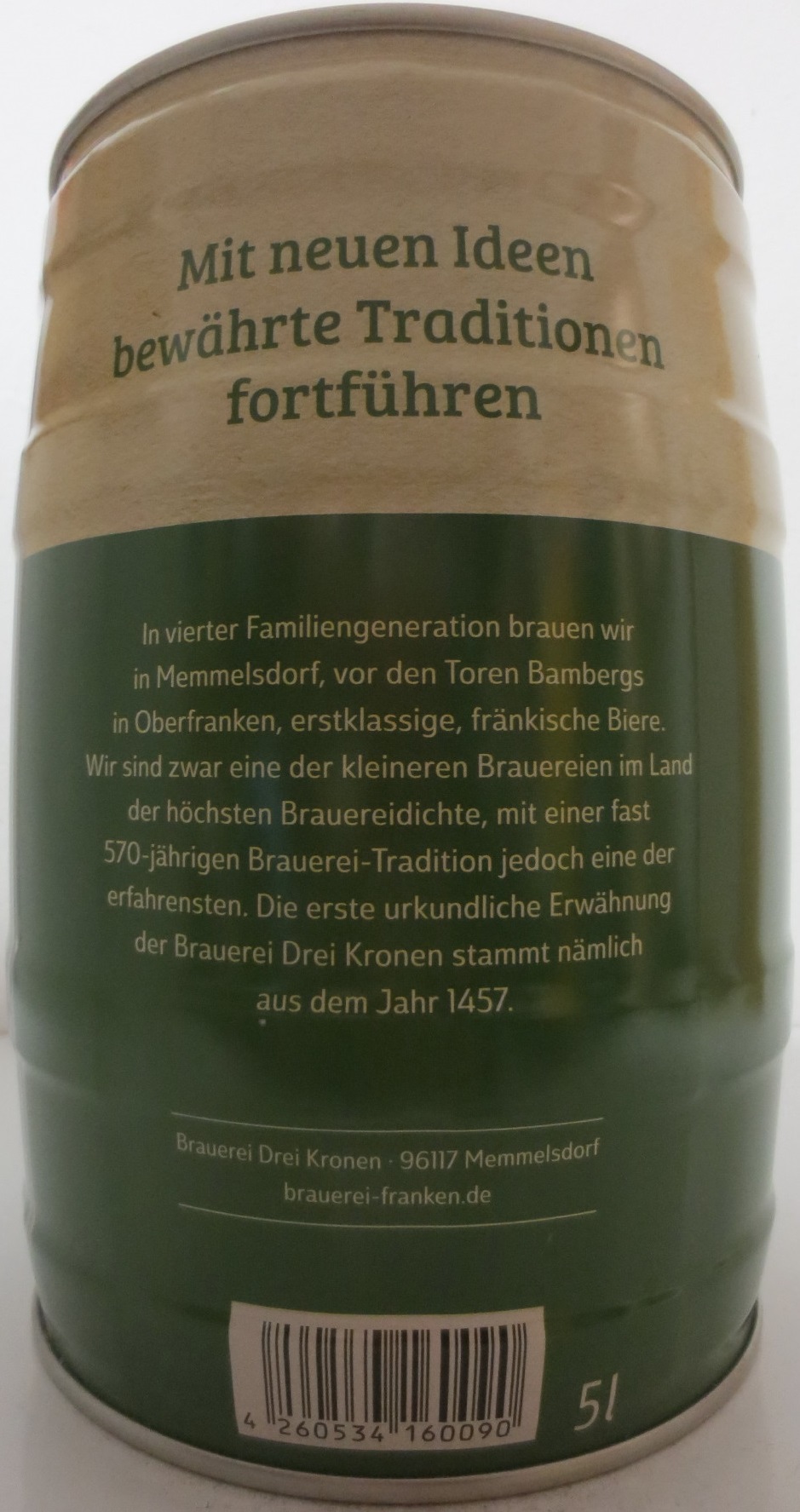 DREI KRONEN BRAUEREI (5L) Nr.1 