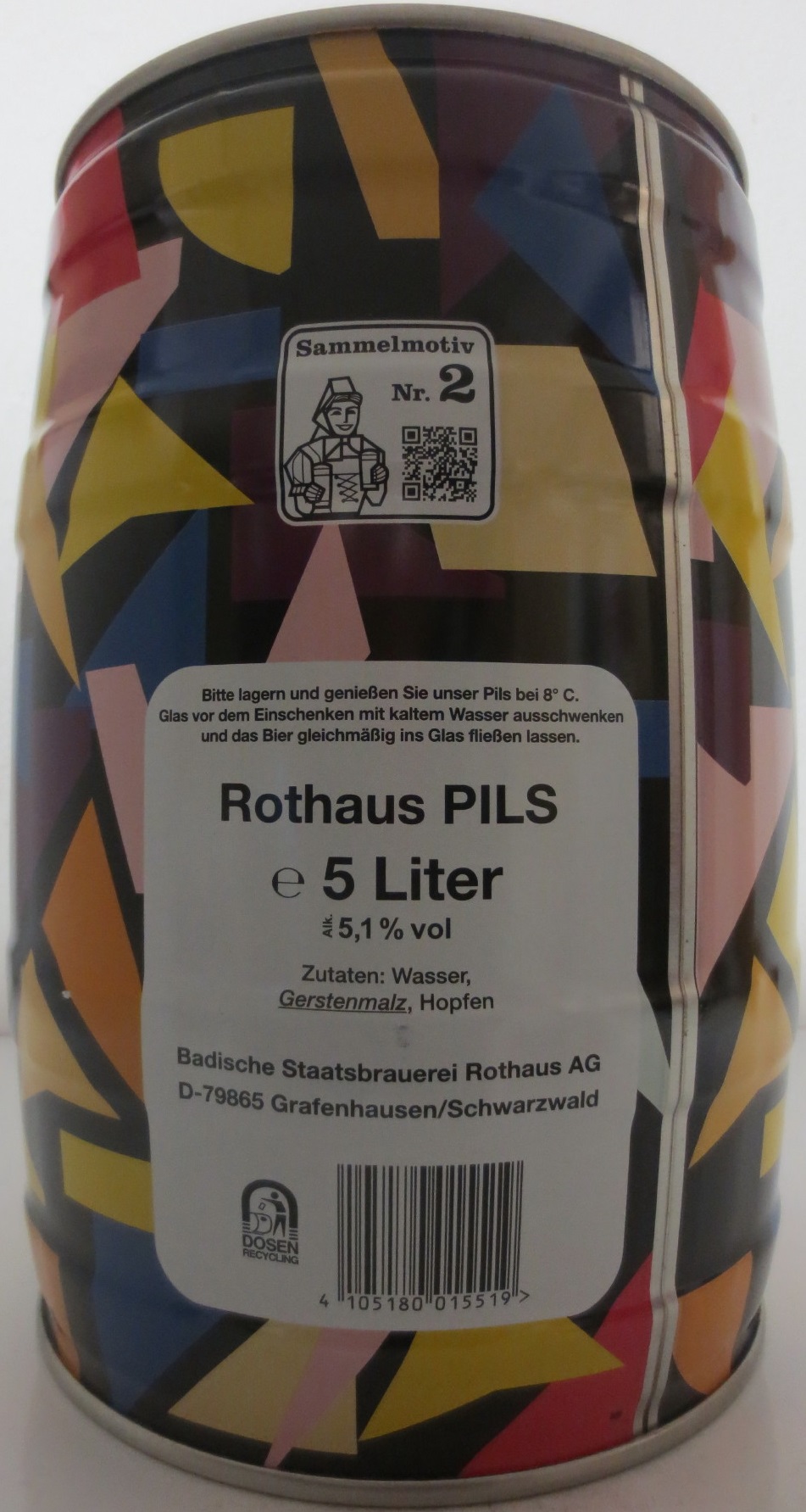 Rothaus PILS Sammelmotiv (5L) Nr.2