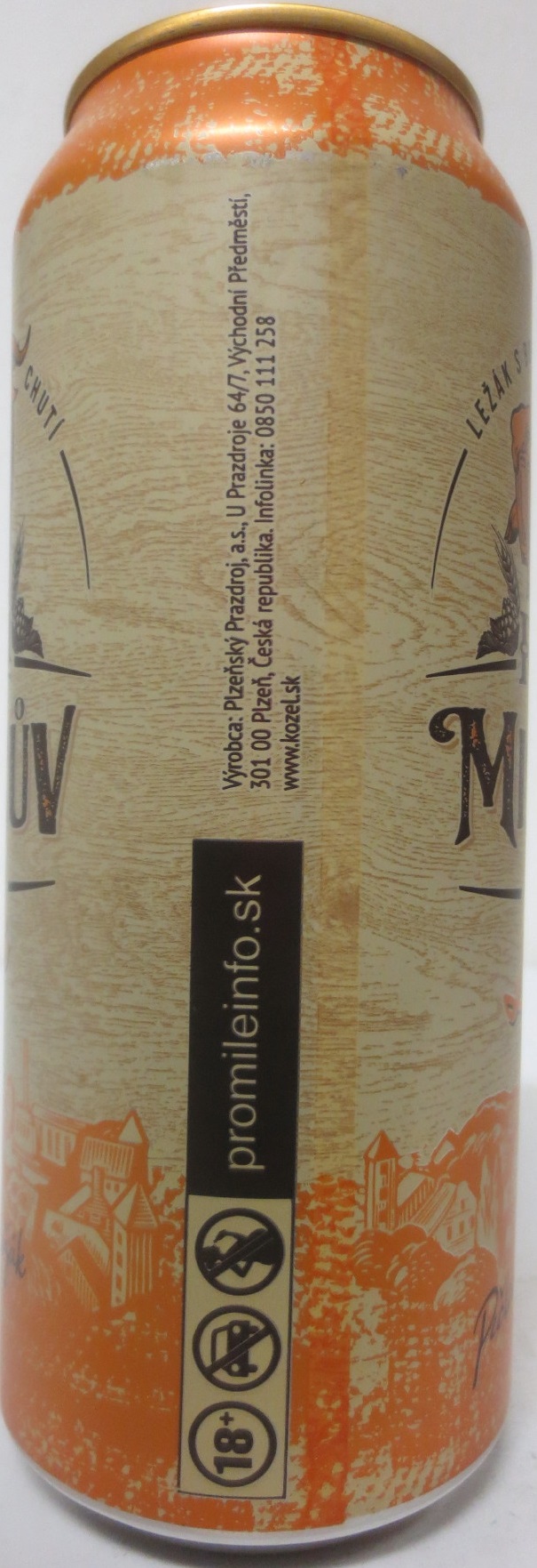 Kozel MISTRŮV Ležák Pečlivě uvařený ležák (SK) (50cl) (B/O) č.1