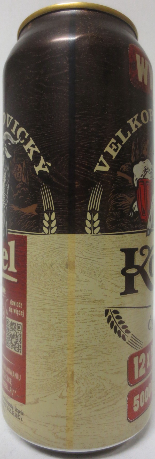 VELKOPOPOVICKÝ Kozel 1874 ČERNÝ WYGRAJ (PL) (50cl) (B/O) č.1