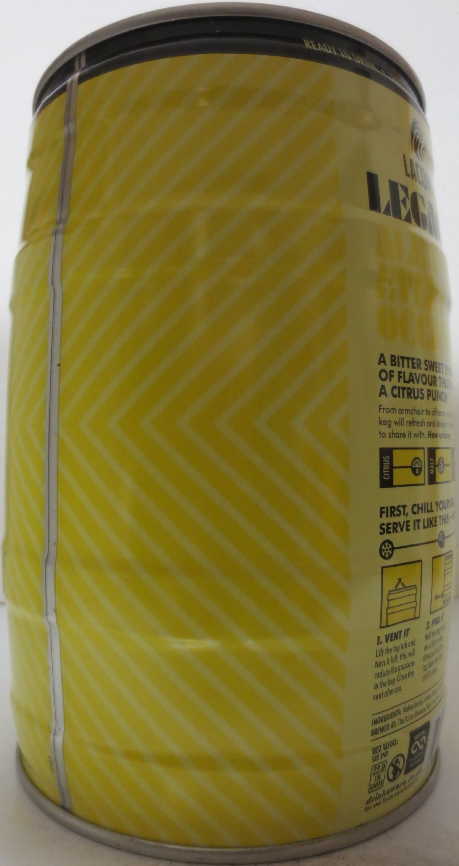 LACONS LEG ACY BLONDE ALE MODERN.ORIGINAL (5L) Nr.1