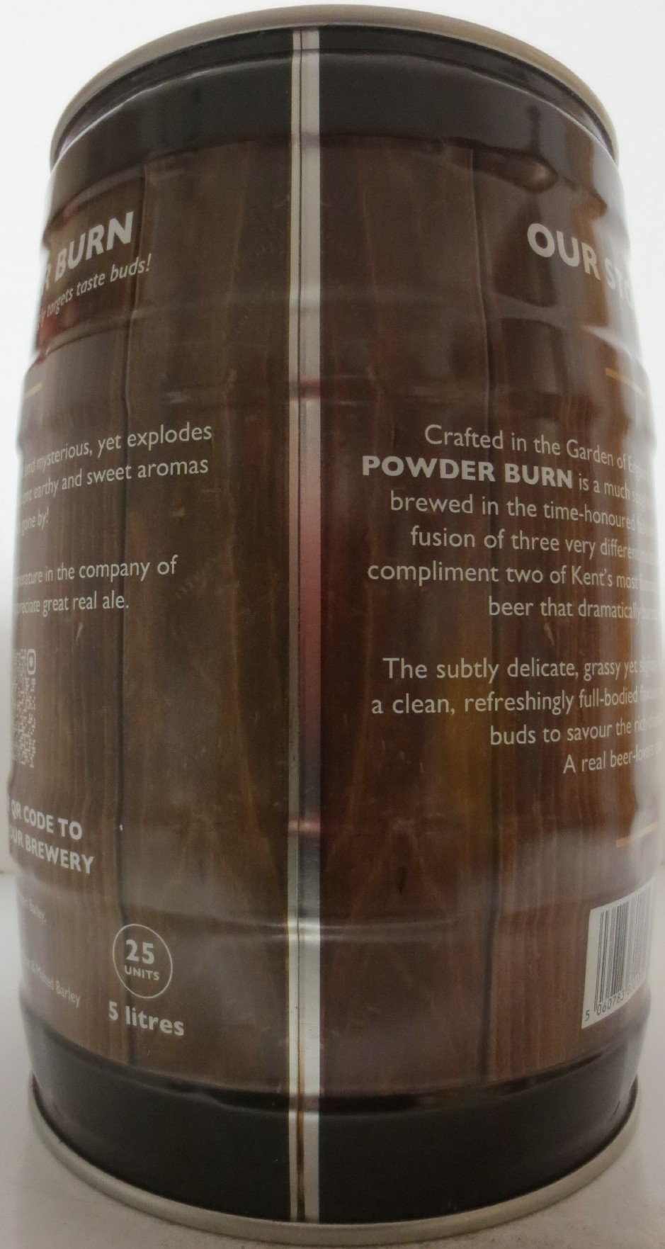 MUSKET BREWERY POWDER BURN KENTISH PORTER (5L) Nr.1