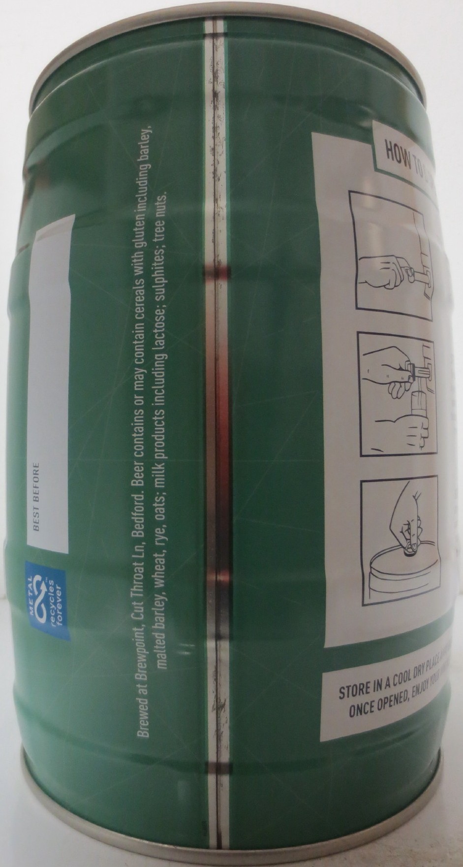 Charlie Wells BEER DNA AMBER ALE ABV 4.3% SIZE 5L (5L) Nr.1