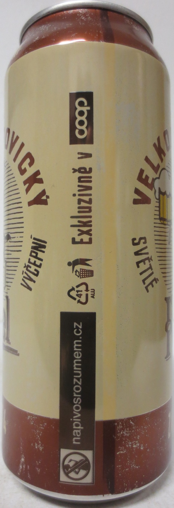 VELKOPOPOVICKÝ Kozel zal.1874 SVĚTLÉ VÝČEPNÍ (CZ) (50cl) (B/O) č.1