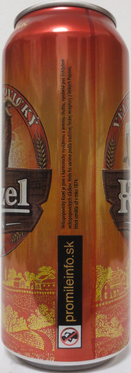 VELKOPOPOVICKÝ Kozel 1874 12% (SK) (50cl) (B/O) č.2 