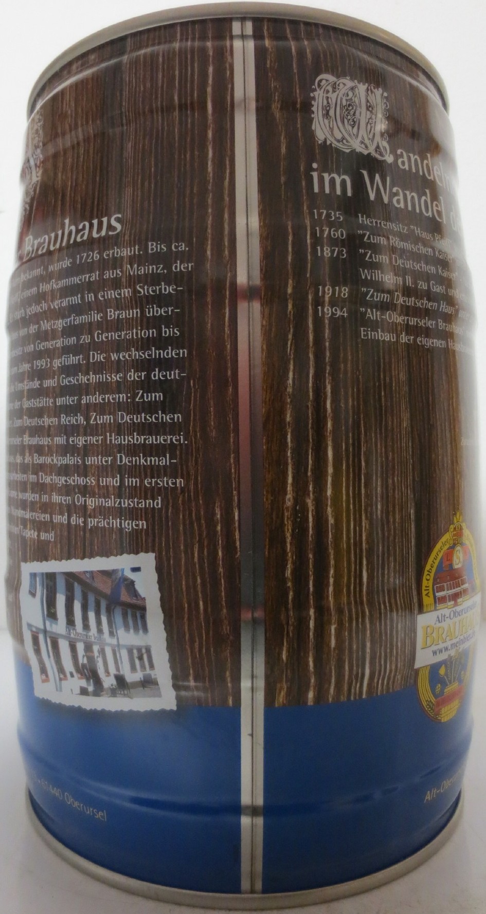 BRAUHAUS Alt-Oberurseler www.meinbier.de kulturgut (5L) Nr.1 