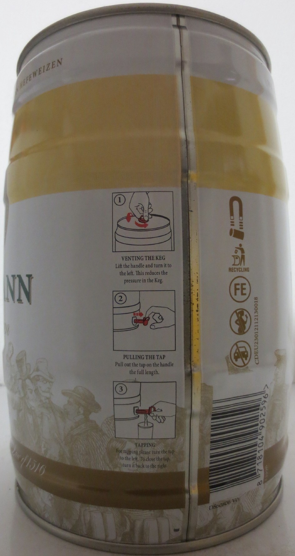 WEIDMANN Hefeweizen (5L) Nr.1 
