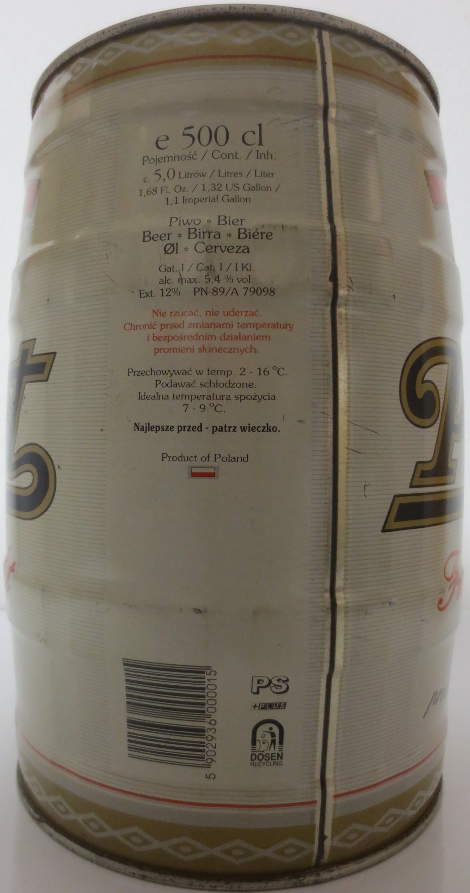 Piast Full Light 12% prosze Piasta i basta (5L) Nr.1