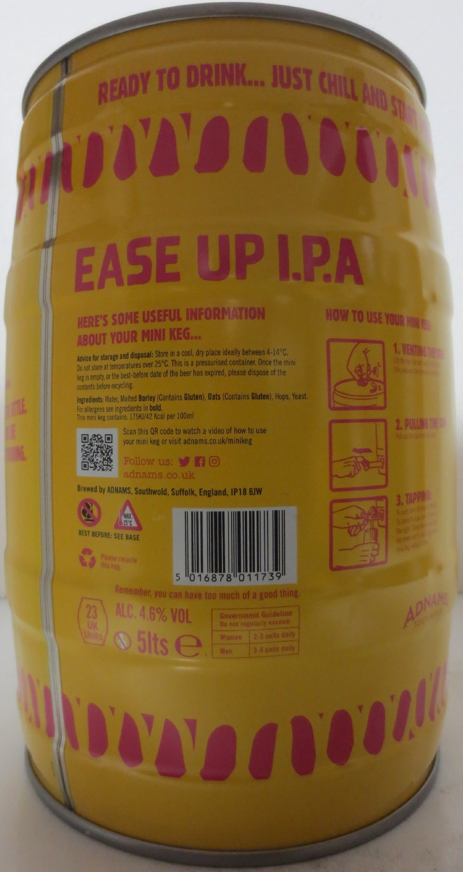 ADNAMS SOUTHWOLD EASE UP I.P.A. (5L) Nr.1 