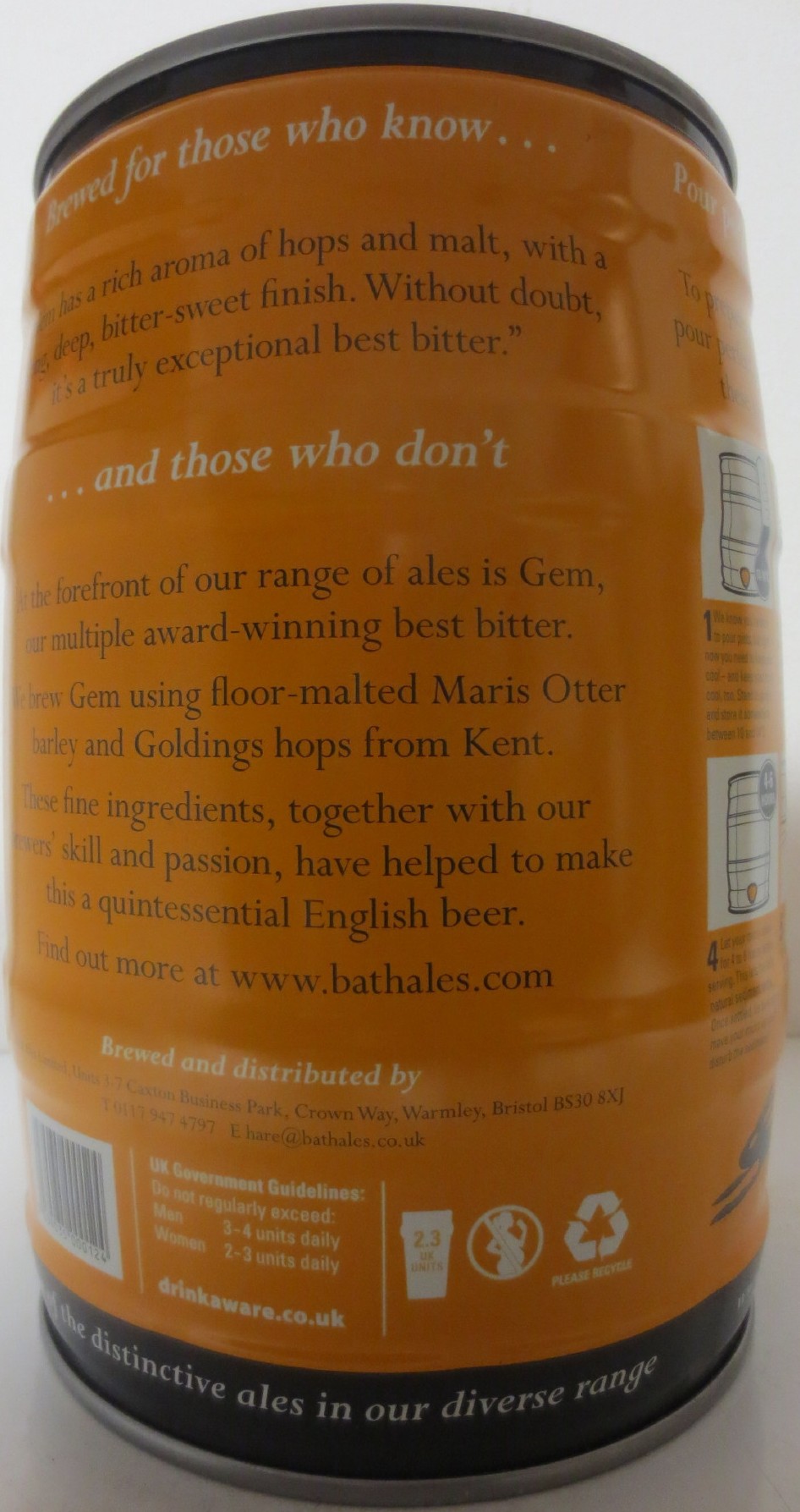 bath ales Gem MIKRO CASK (5L) Nr.1 