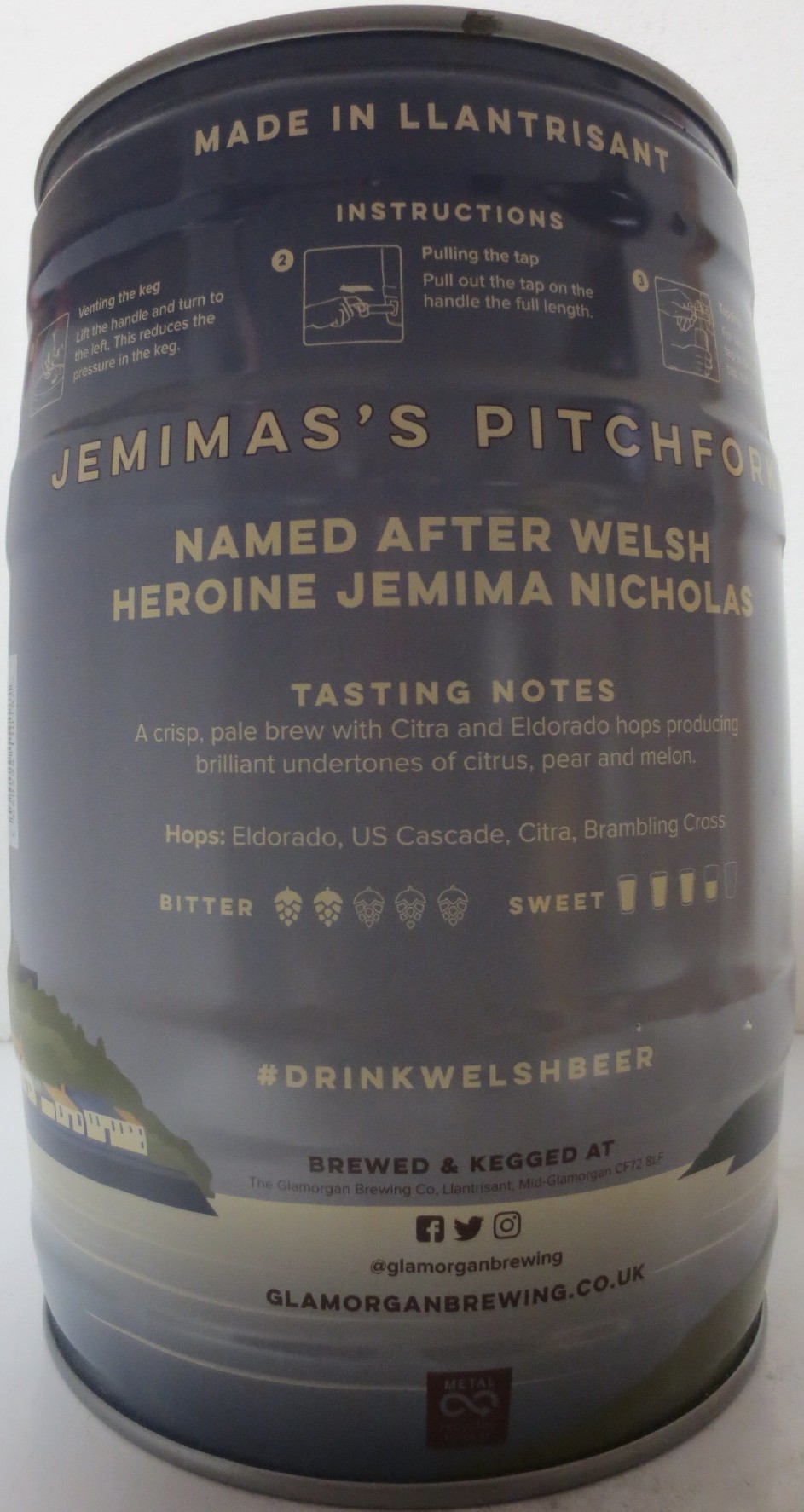 GLAMORGAN BREWING CO. JEMIMA´S PITCHFORK (5L) Nr.1