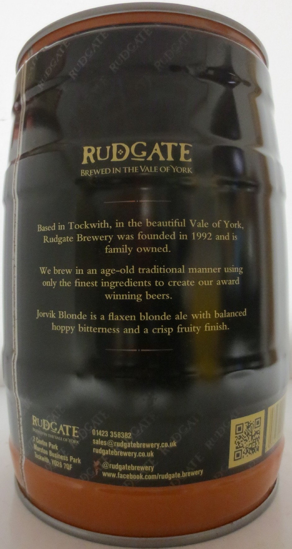 RUDGATE BREWED IN THE VALE OF YORK JORVIK BLONDE (5L) Nr.2