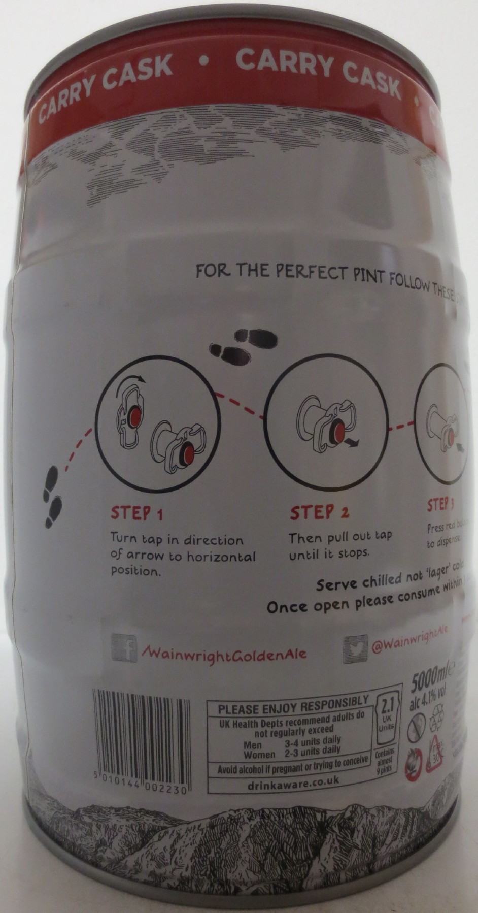 Wainwright EXQUISYTELY LOVELY GOLDEN ALE (5L) Nr.1 