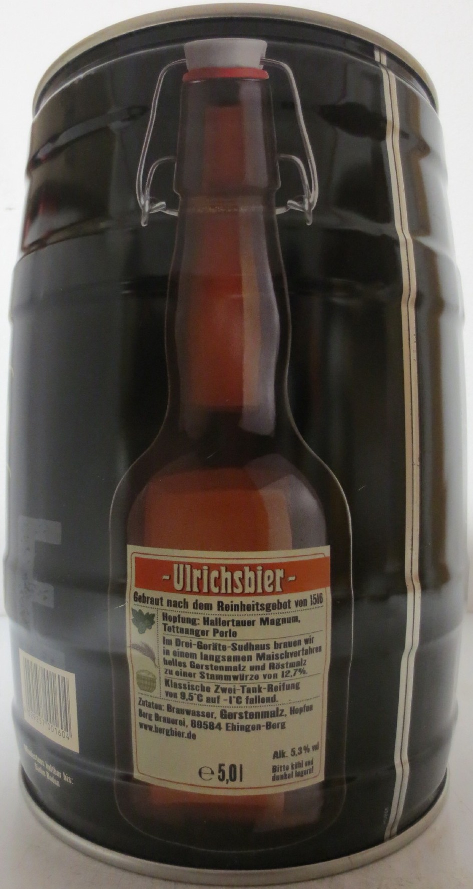 Berg Brauerei ULRICH ZIMMERMANN PARTYFÄSSLE (5L) Nr.3