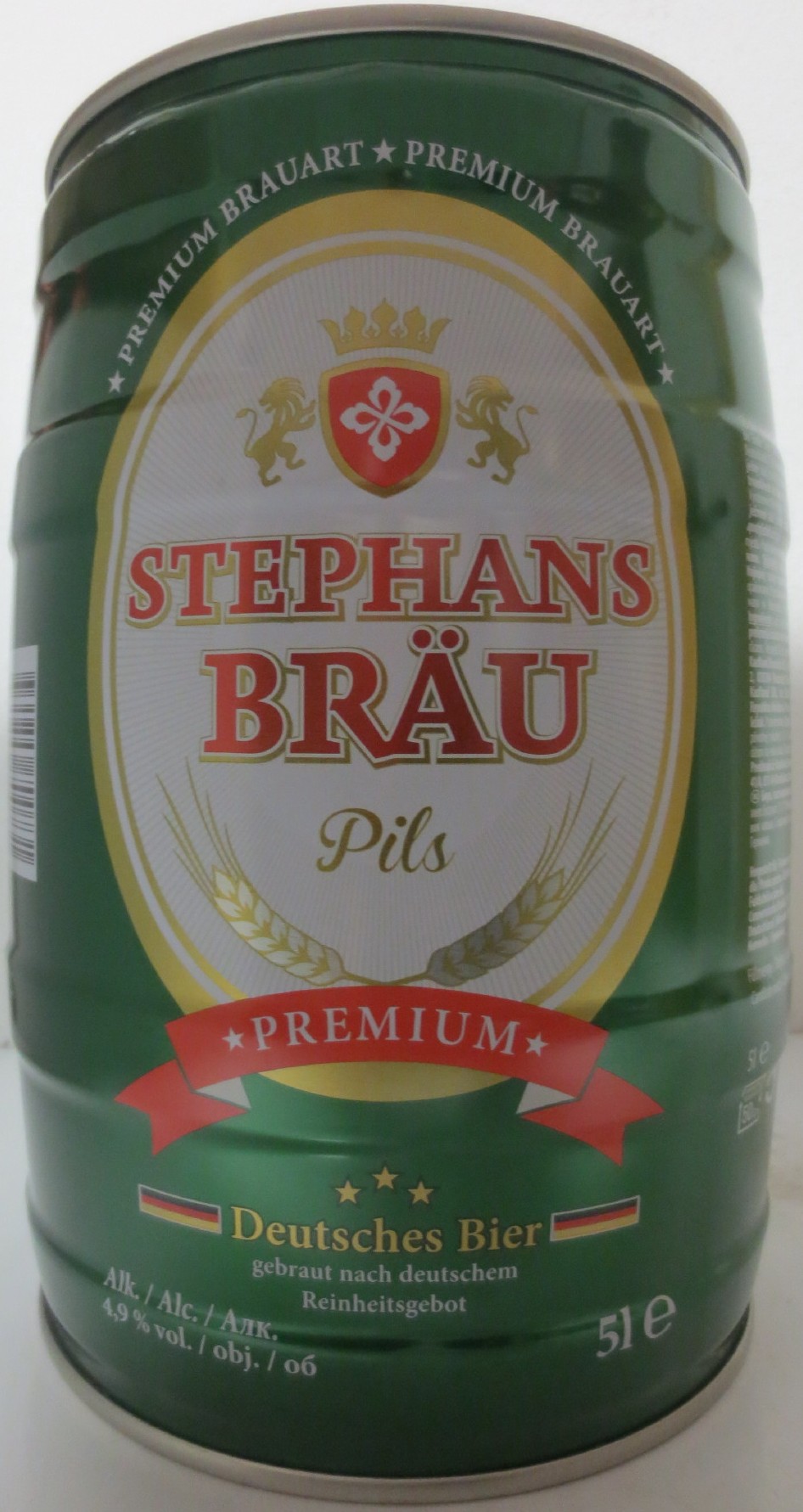 STEPHANS BRÄU Pils PREMIUM Deutsches Bier (5L) Nr.1