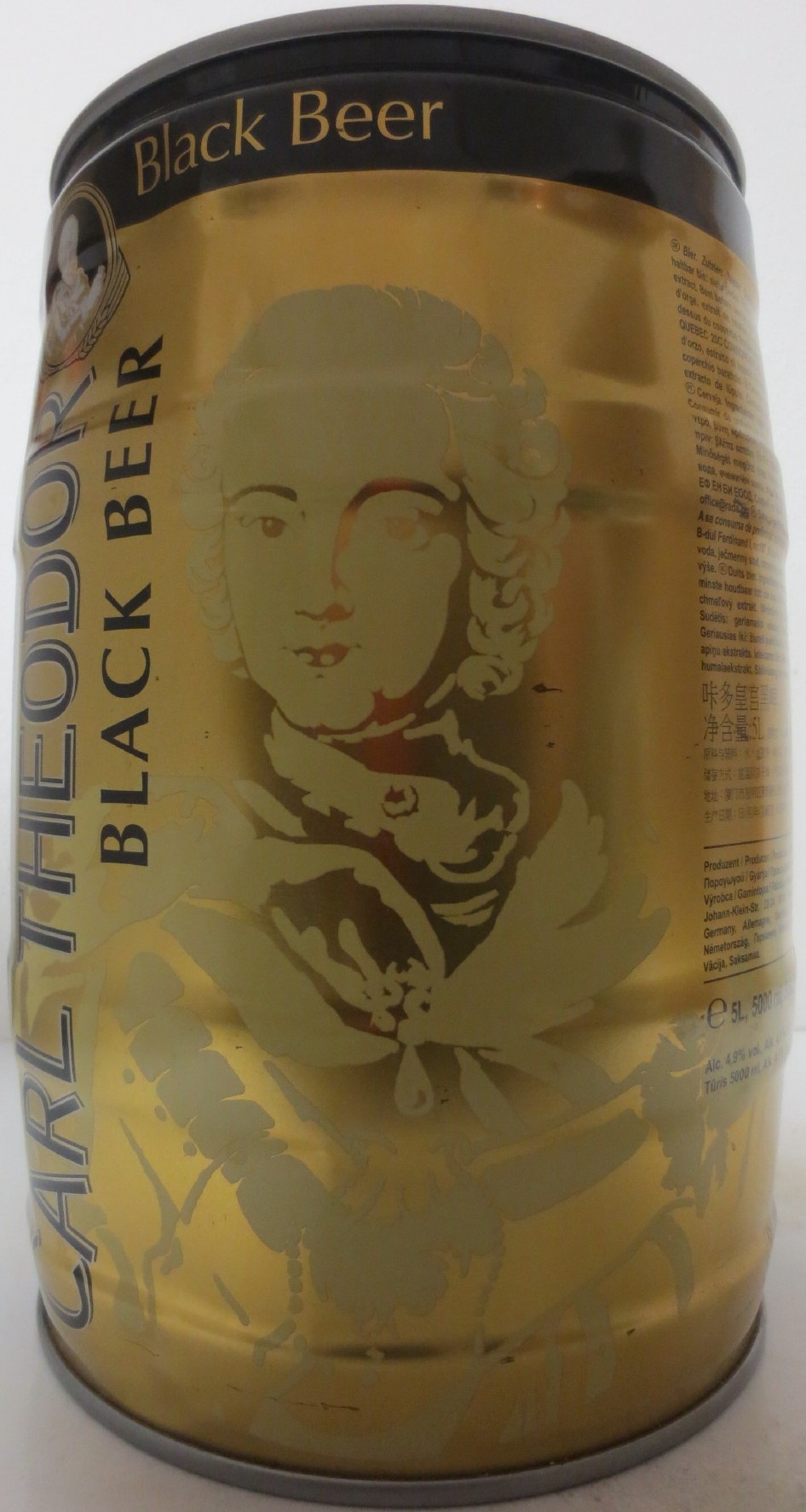 CARL THEODOR SCHWARZBIER (5L) Nr.1 