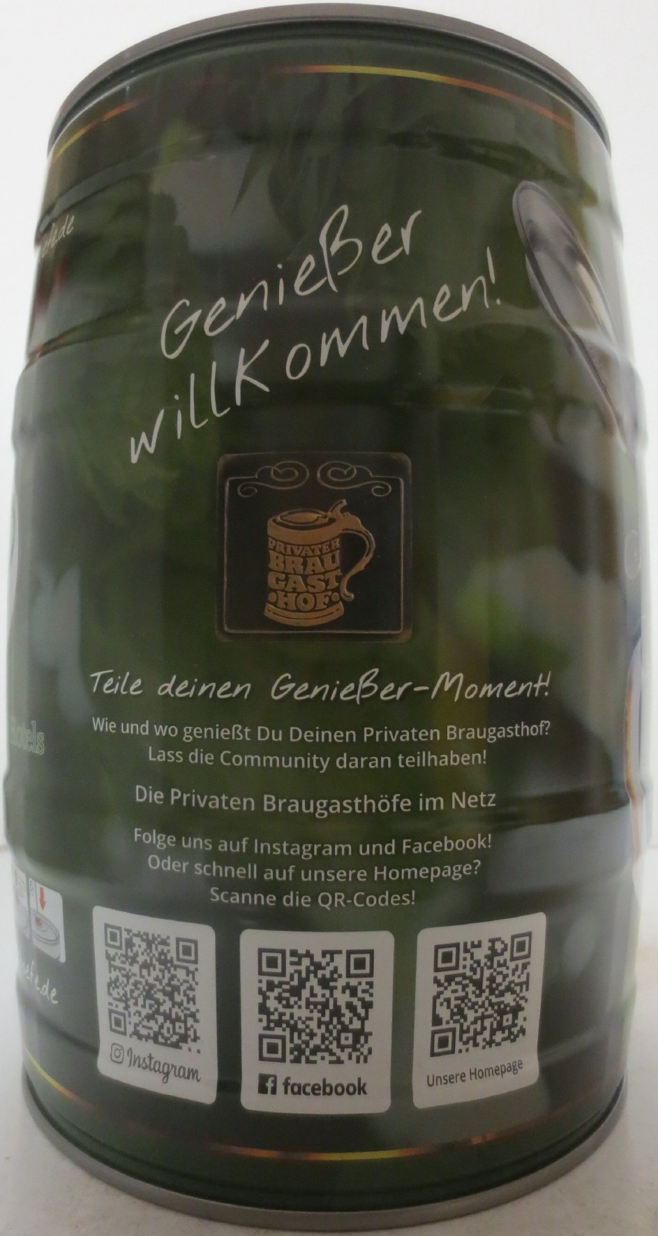 PRIVATER BRAU GASTHOF Private Braugasthöfe & Hotel Genießer willKomen! (5L) Nr.1
