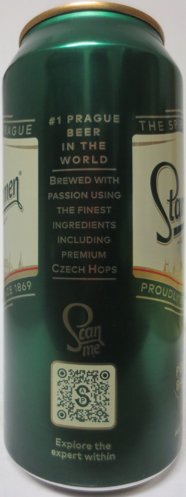 Staropramen EST. IN PRAGUE PERFECTLY BALANCED (UK) (44cl) (B/O) č.1