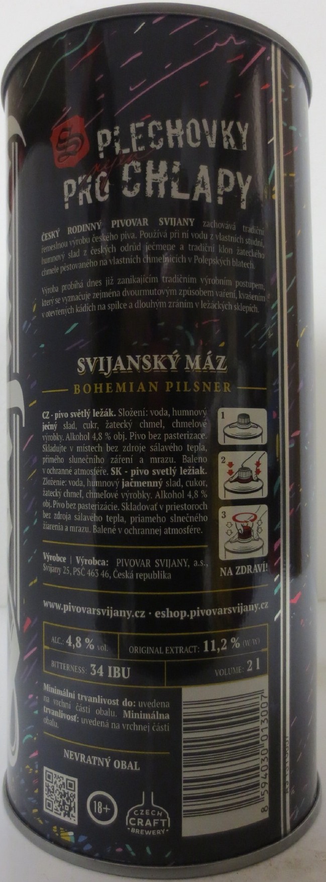 Svijany SVIJANSKÝ MÁZ 34. SLAVNOSTI SVIJANSKÉHO PIVA 15.7.2023 (200cl) č.1
