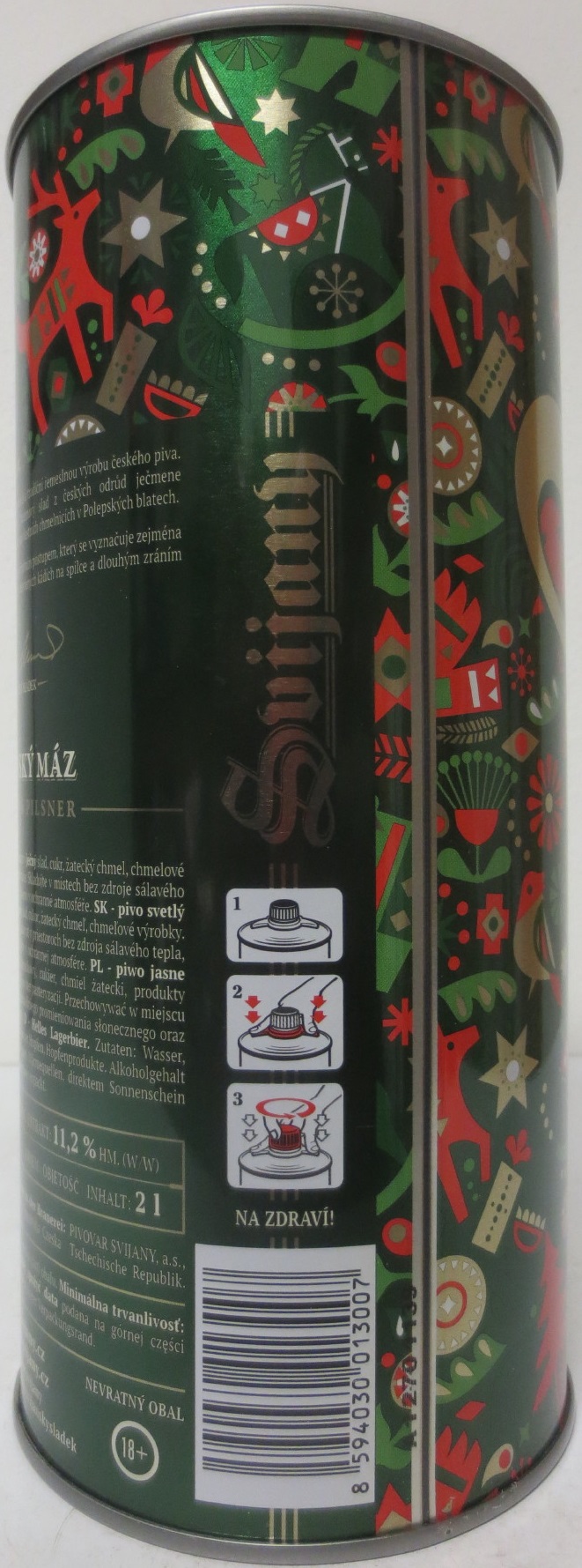 Svijany SVIJANSKÝ MÁZ - Světlý ležák .1564. Šťastné, veselé a Svijanské! 11 (200cl) č.1