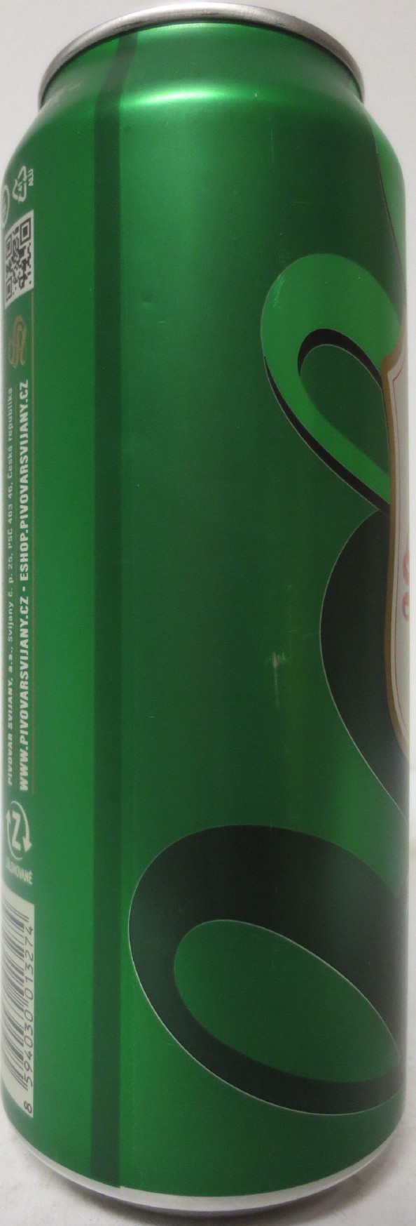 Svijany SVIJANSKÝ MÁZ - Světlý ležák .1564. Tradiční pivo bez pasterizace 11 III (SK) (50cl) (B/O) č.1