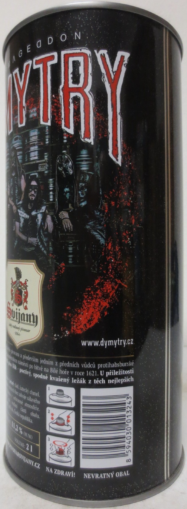 Svijany DYMYTRY Šlik BOHEMIAN PILSNER -11- (200cl) č.1