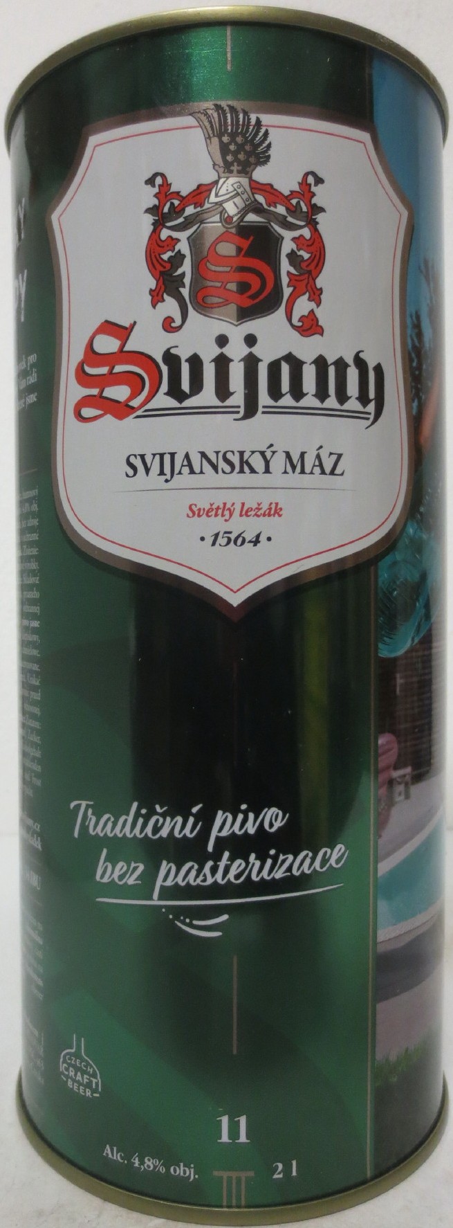 Svijany SVIJANSKÝ MÁZ dívky z kalendáře NO. 06/2021 (200cl)  