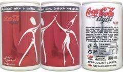 Coca Cola Art Design set from CZECH REPUBLIC (4 cans) (B/O)